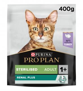 Pro Plan Cat Renal Plus Sterilised krůta 400g