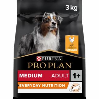 Pro Plan Dog Everyday Nutrition Adult Medium kuře 3 kg