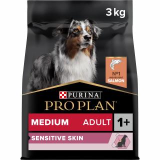 Pro Plan Dog Sensitive Skin Adult Medium losos 3kg
