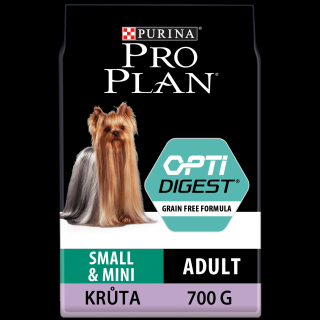 Purina Pro Plan small & mini adult OptiDigest Grain Free krůta 700 g