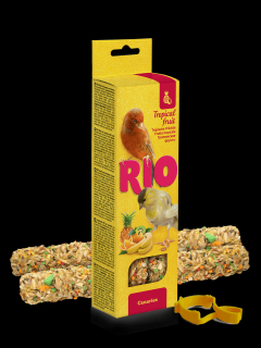 RIO tyčinky pro kanárky s tropickým ovocem 2x 40 g