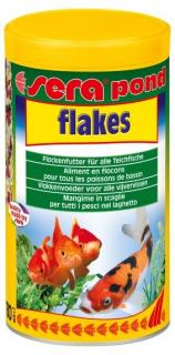 Sera kompletní krmivo pro ryby v jezírku Pond Flakes 1000 ml NATURE