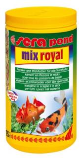 Sera kompletní krmivo pro ryby v jezírku Pond Mix Royal 1000 ml NATURE