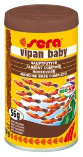 Sera růstové krmivo pro malé ryby Vipan Baby 100ml NATURE