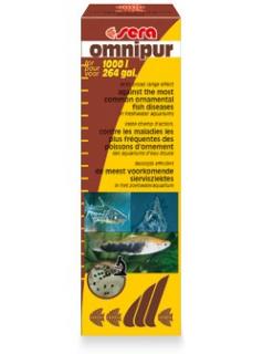 Sera širokospektrální léčivo do akvárií Omnipur 50 ml