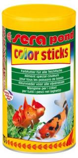 Sera vybarvovací krmivo pro zlaté a studenovodní ryby Pond Color Nature 1000ml