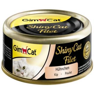 ShinyCat konzerva Chicken fillet v kuřecím vývaru 70g
