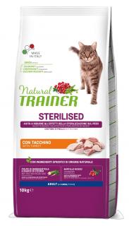 Trainer Natural Cat Sterilised krůti maso 10kg