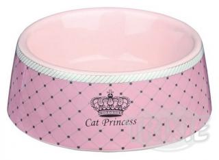 Trixie CAT PRINCESS keramická miska růžová 0,18 l/12 cm