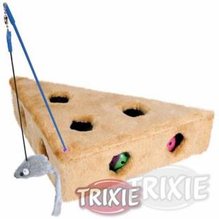 Trixie hračka sýr ementál s myškou 36x19x31 cm