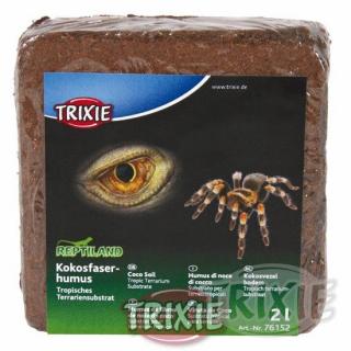 Trixie Kokosový humus 6 ks, tropický substrát 2 l/160 g