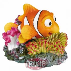 Trixie  Korál s barevnou rybou 12x10 cm