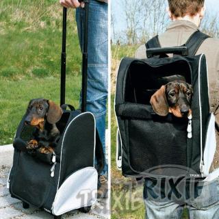 Trixie Tbag ELEGANCE batoh/vozík na kolečkách 36x50x27 cm max.do 8kg