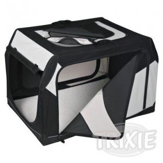 Trixie Transportní nylonový box Vario M 76x48x51 cm černo-šedý