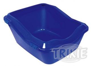 Trixie WC s okrajem, zvýšená zadní část 45x21(29)x54 cm - modrá