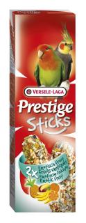 Versele-Laga Prestige Sticks Exotic Fruit tyčinky pro střední papoušky 2 ks