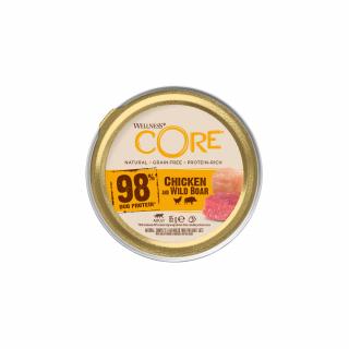 Wellness Core 98% kuřecí/divočák 85 g