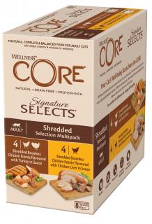 Wellness CORE Signature Selects Shredded Selection Multipack 8x79g