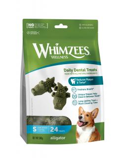 WHIMZEES Dental Aligator S 15 g, 24 ks (bal.)