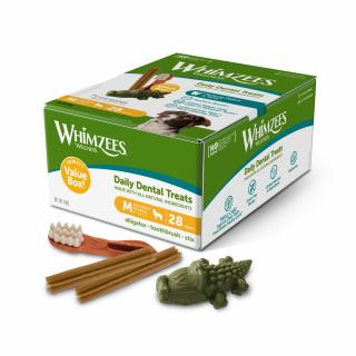 WHIMZEES Dental Mix Box M  28 ks