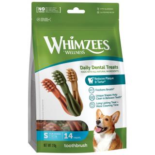 WHIMZEES Zubní kartáček dentální pamlsek pro psy S (7-12kg) 14ks