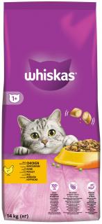 WHISKAS granule s kuřecím masem 14 kg