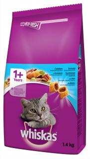 WHISKAS granule s tuňákem 1,4 kg