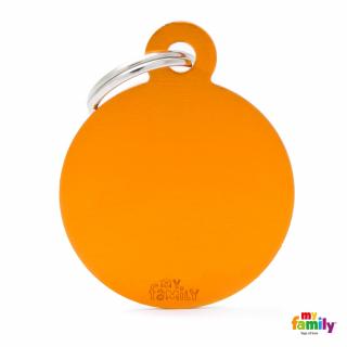 Známka Basic Allu – kroužek velký oranžový