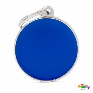 Známka Basic Handmade - kroužek modrý