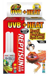 Zoomed světlo Heat&UVB Combo Pack