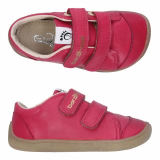 Barefoot boty Bar3foot 3F Elf Walker 3BE28/L24 kožené 32, Růžová