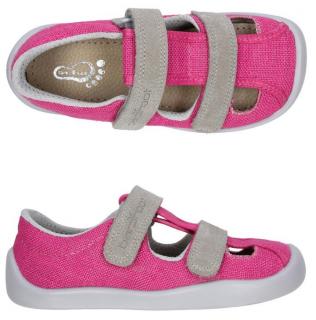 Barefoot sandály Bar3foot M-Sandal 3BS25/LN23 26, Růžová