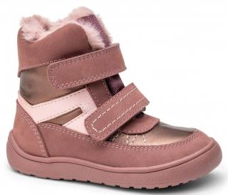 Barefoot zimní obuv Protetika LETY 22, Růžová