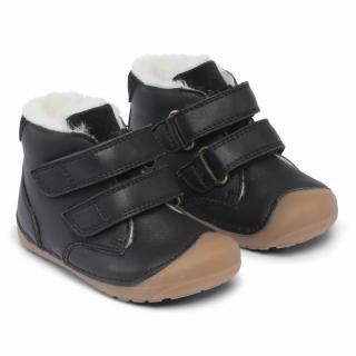 Bundgaard dětské kožené zimní boty PETIT Mid Winter BG303201DG-106 18, Černá