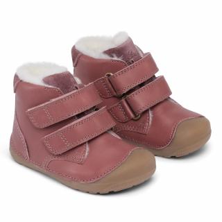 Bundgaard dětské kožené zimní boty PETIT Mid Winter BG303201DG-726 20, Růžová