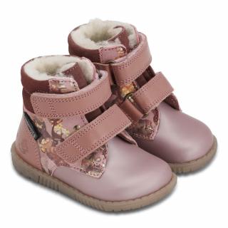 Bundgaard dětské kožené zimní boty Rabbit Strap Tex BG303282G-981 27, Růžová