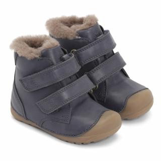 Bundgaard dětské zimní boty PETIT Mid Lamb II BG303258DG-519 20, Tmavě modrá