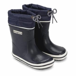 Bundgaard dětské zimní holiny/sněhule s ovčí vlnou BG401037-501 CIRRO HIGH WARM Navy Tmavě modrá 25, Tmavě modrá