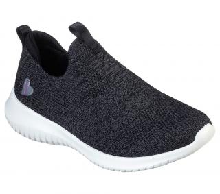 Dámské tenisky Skechers Ultra Flex Brisk Beauty - Černá 302257L/BKW 36