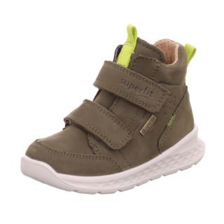 Dětská celoroční obuv Superfit BREEZE 1-000367-7000 s GORE-TEX membránou, Zelená 28, Zelená