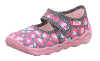 Dětská domácí obuv Superfit BUBBLE 1-006272-2000 23, Růžová