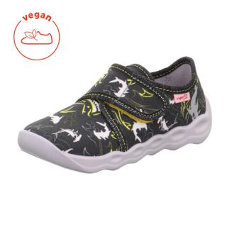 Dětská domácí obuv Superfit BUBBLE 1-006273-2020 27, Zelená