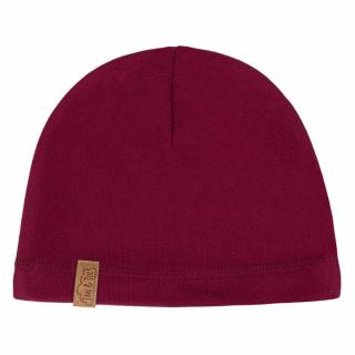 Dětská termo čepice Jan & Jul Beanie - Magenta XL (5-12 let / 56cm)