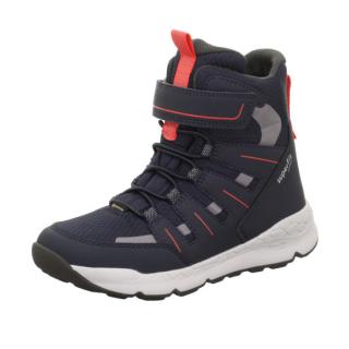 Dětská zimní obuv Superfit FREE RIDE 1-000558-8000 s membránou GORE-TEX 32, Tmavě modrá