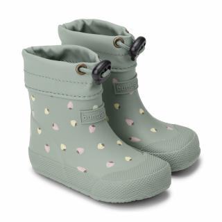 Dětské barefoot holínky Bundgaard Cover BG401050-9402 Strawberries 22, Šedá