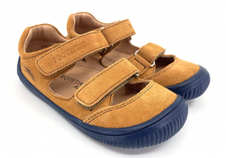 Dětské barefoot sandálky Protetika Berg Beige 32, Hnědá