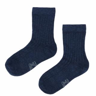 Dětské bavlněné ponožky Emel - Tm.Modré - SBO 100-82 27 - 30, Modrá