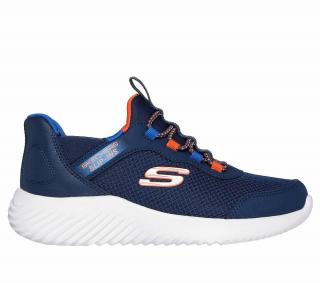 Dětské boty Skechers SLIP-IN Bounder BRISK BURST Navy 403822L/NVBL 31, Modrá