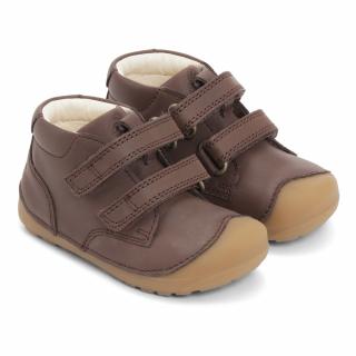 Dětské celoroční botičky BUNDGAARD Petit Strap BG101068-201 Brown 20, Hnědá