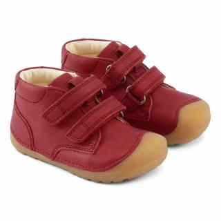Dětské celoroční botičky BUNDGAARD Petit Strap BG101068-734 Červená 21
